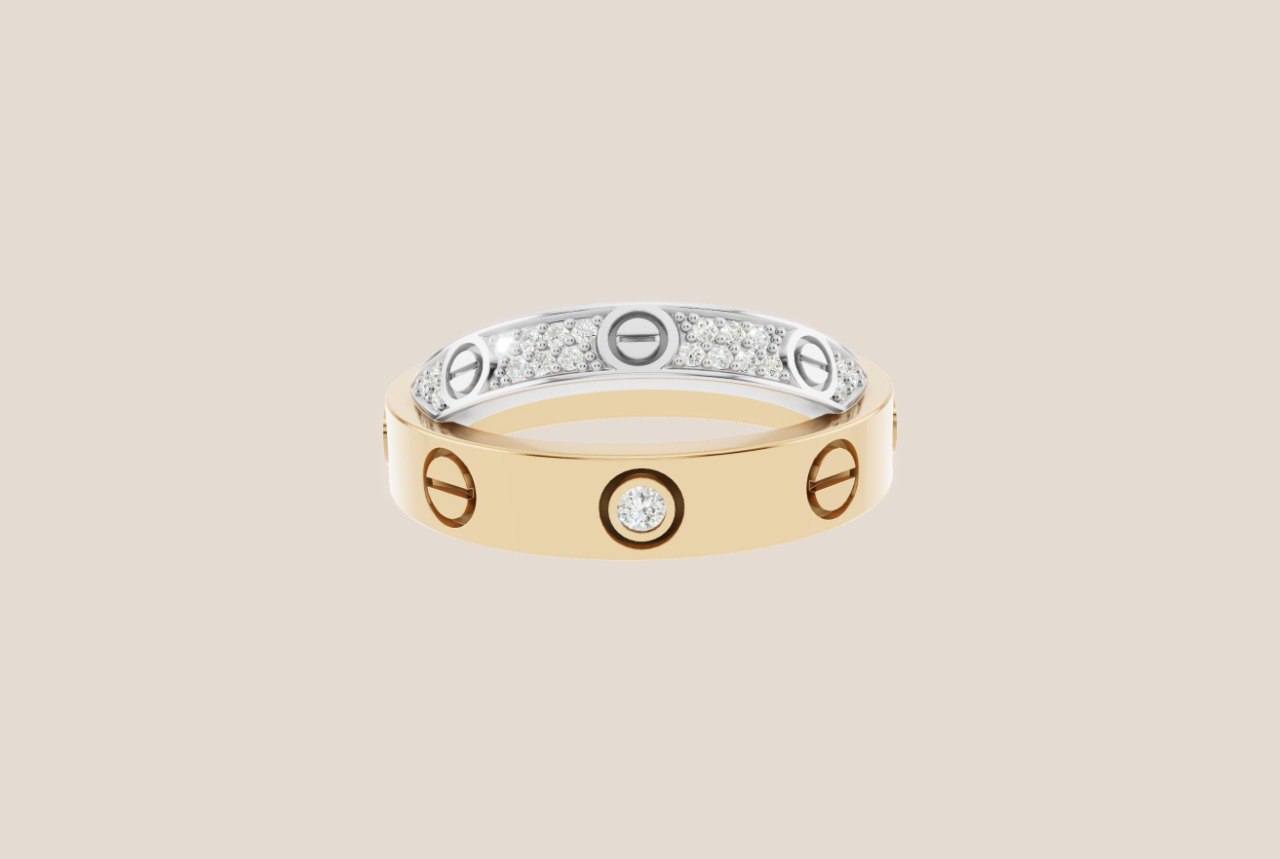 Кольцо Cartier с бриллиантами 3