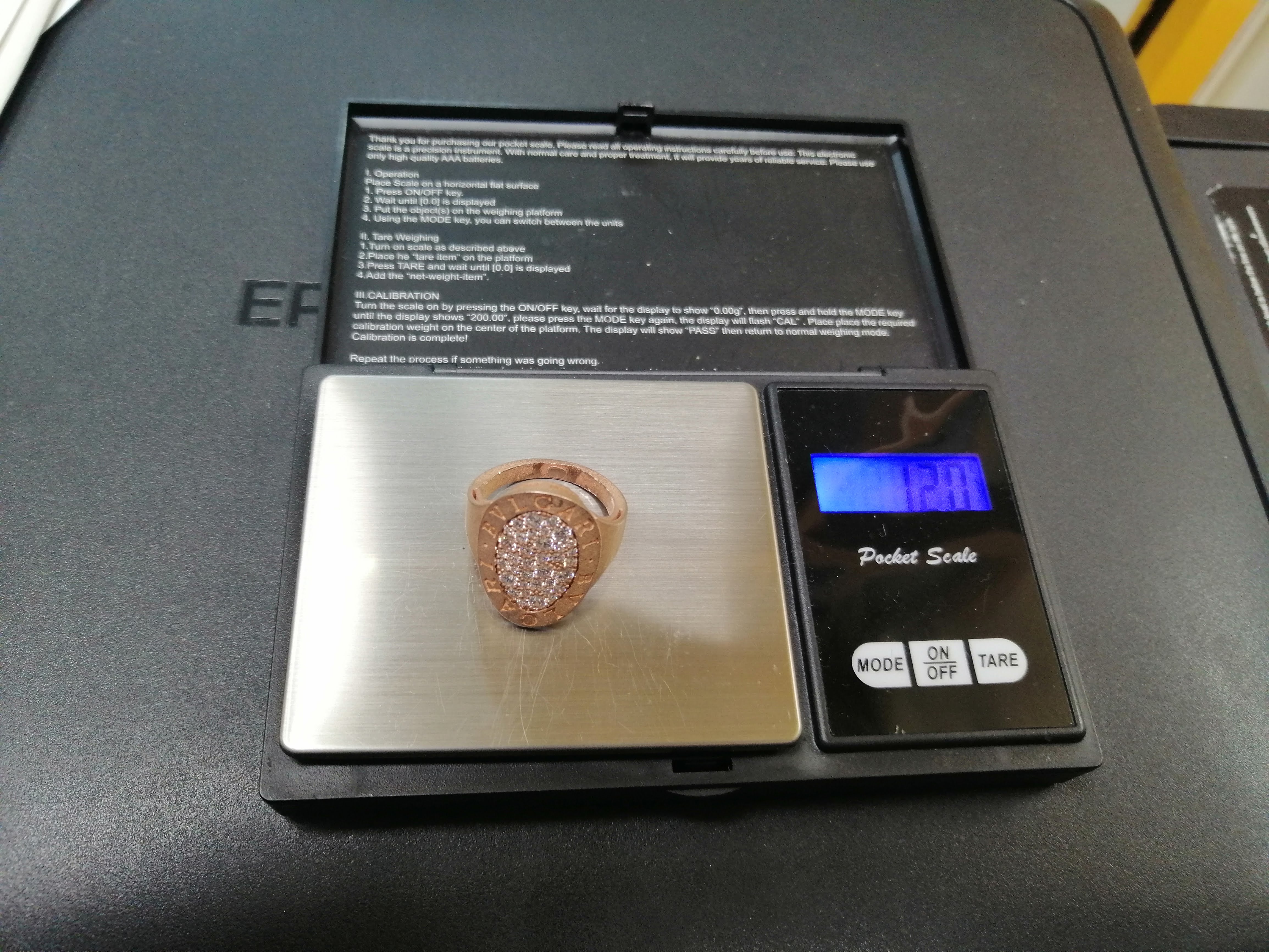 Кольцо BVLGARI 3